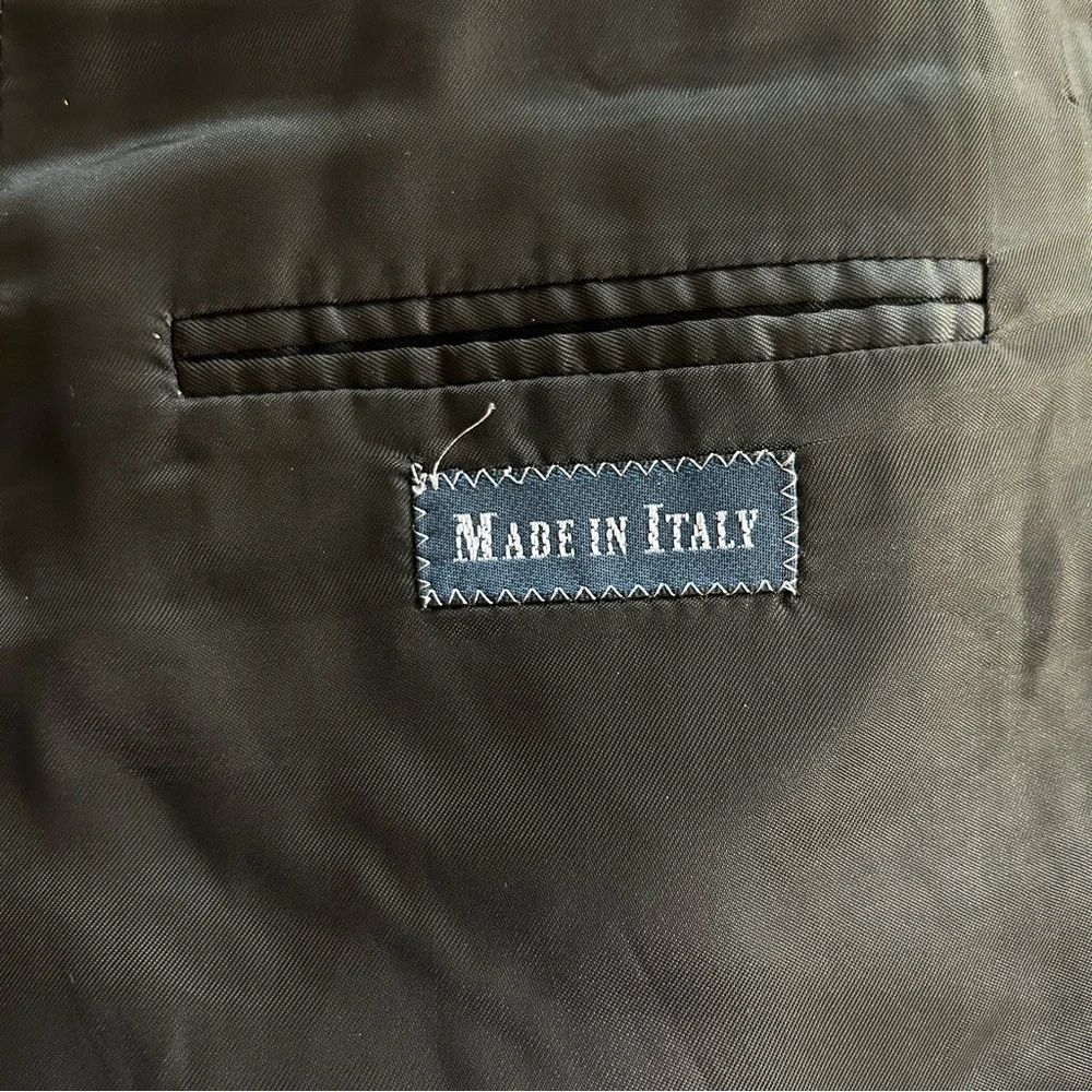 Polo by Ralph Lauren | Virgin Wool Classic Black Men's Blazer Made in Italy